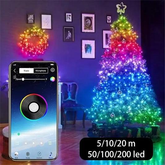 Pisca Pisca de Led Inteligente para Árvore de Natal